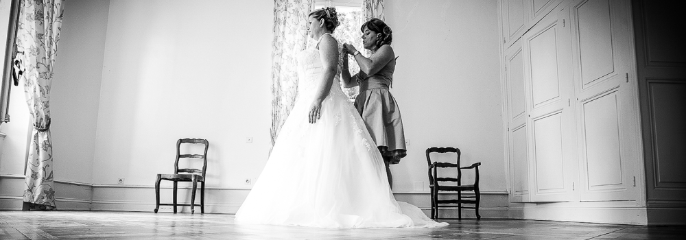 Robe de mariée sur mesure Yves Sénécal Photographe GEM